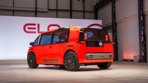 Der Citroën ELO von hinten links