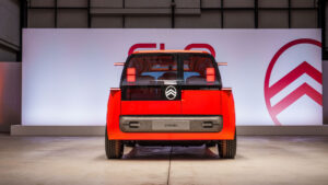 Heckansicht vom Citroën ELO