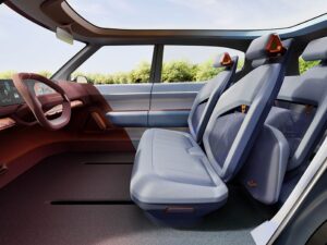 Interieur und Sitze beim Kia EV2 Concept