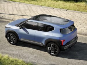 Draufsicht auf den Kia EV2 Concept