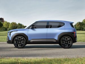 Seitenansicht vom Kia EV2 Concept
