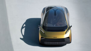 Frontansicht der Kia Studie "Vision Meta Turismo"