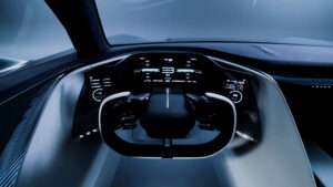 Lexus LFA Concept Ansicht Cockpit Lenkrad