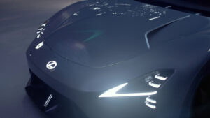 Fronthaube vom Lexus LFA Concept
