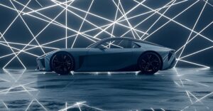 Seitenansicht vom Lexus LFA Concept