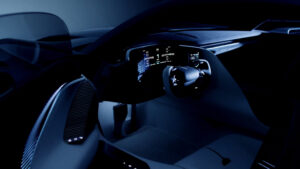 Ansicht vom Cockpit beim Lexus LFA Concept