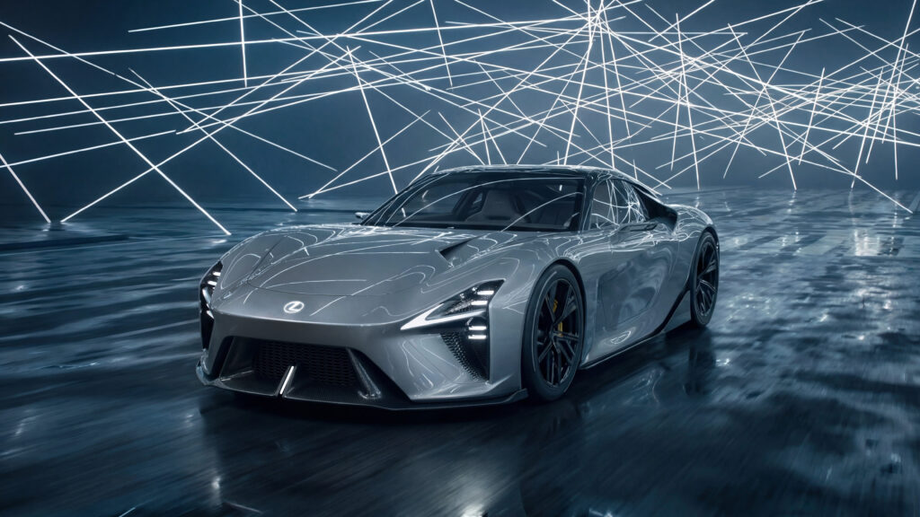 Front der Lexus LFA Konzeptstudie