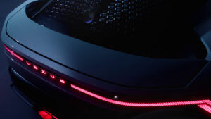 Heck vom Lexus LFA Concept