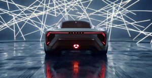 Heckansicht vom Lexus LFA Concept
