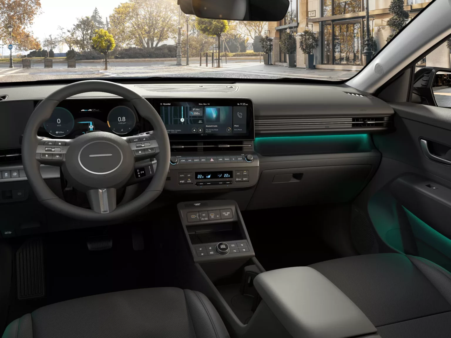Cockpit vom Hyundai Kona Elektro