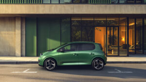 Seitenansicht vom Renault Twingo E-Tech