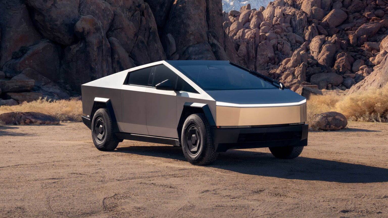 Front vom Tesla Cybertruck