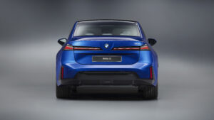 Heckansicht vom BMW i3