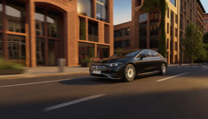 Front der Mercedes EQS Limousine (2026)