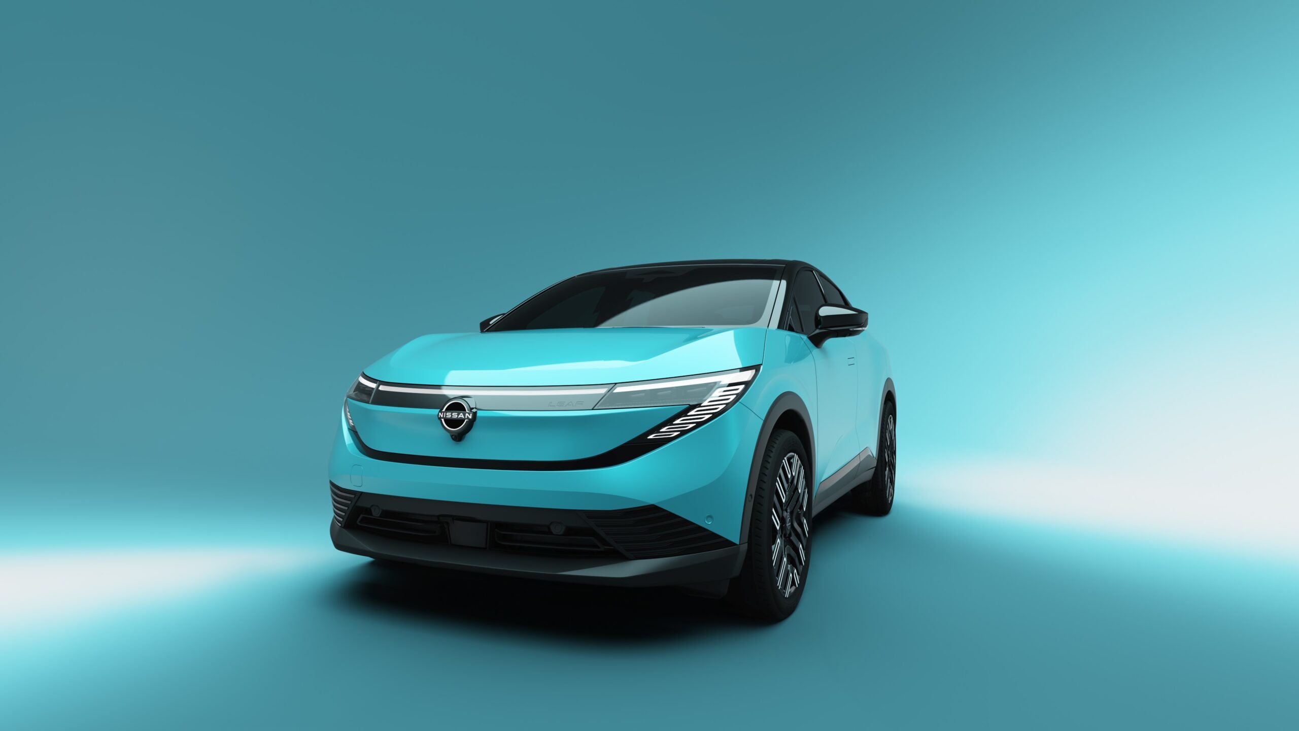 Front vom Nissan Leaf (2025)