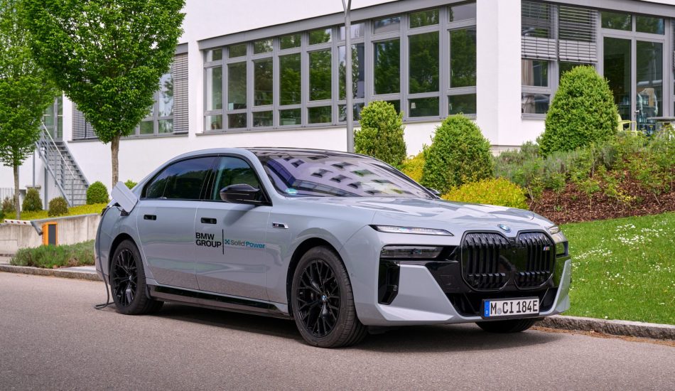 BMW i7 Test mit Feststoffbatterie