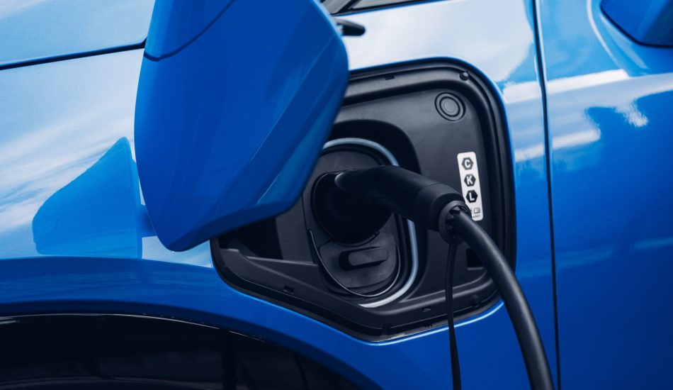 Geöffnete Ladeklappe beim Cadillac Optiq