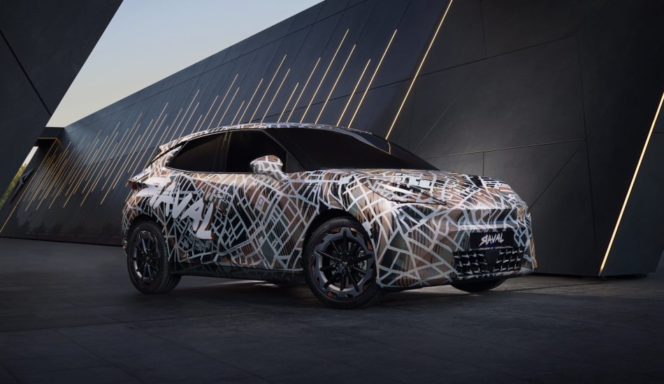 Rechte Seite vom Cupra Raval (Getarnt)