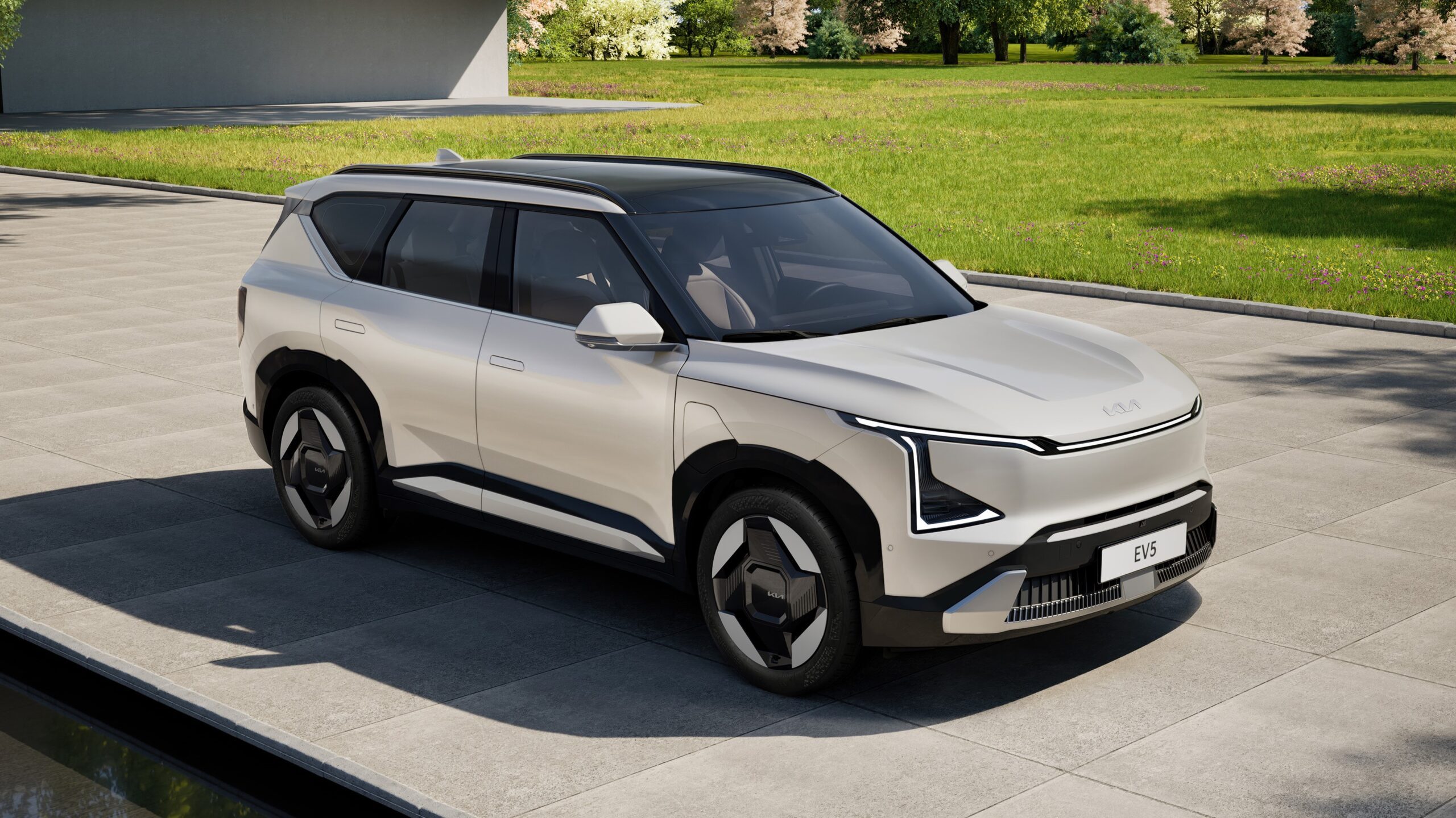 Beifahrerseite vom Kia EV5