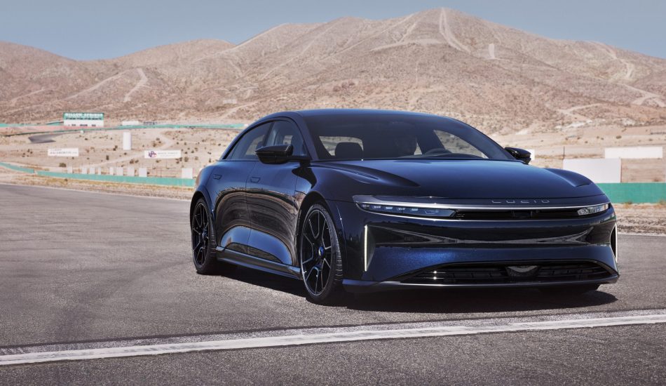 Front vom Lucid Air Sapphire