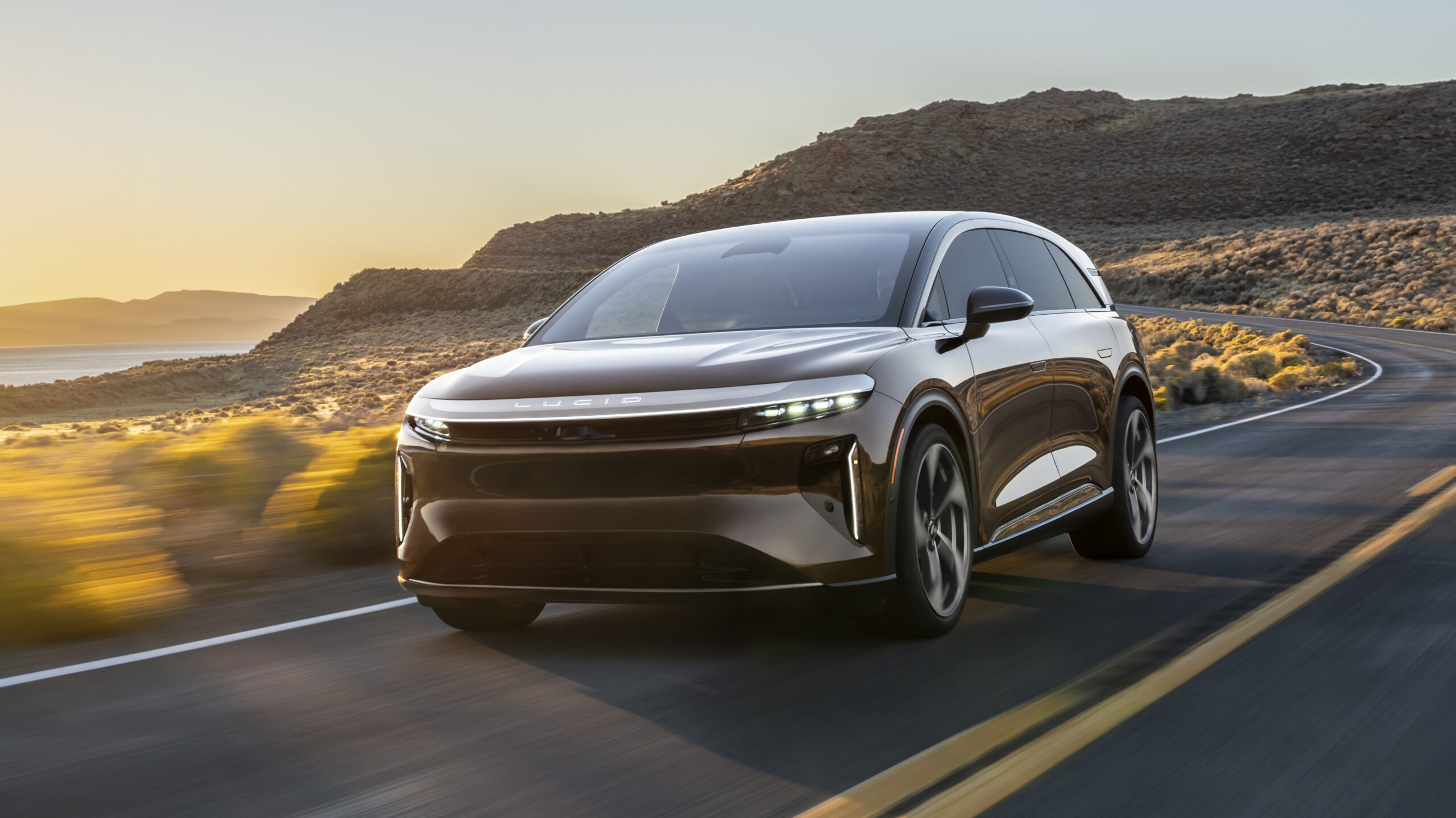 Front vom Lucid Gravity Touring