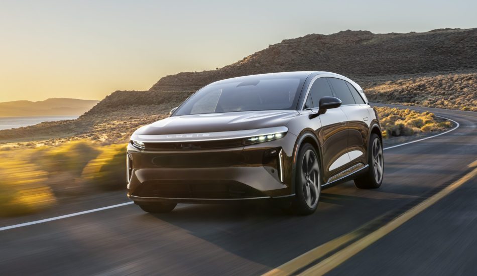 Front vom Lucid Gravity Touring
