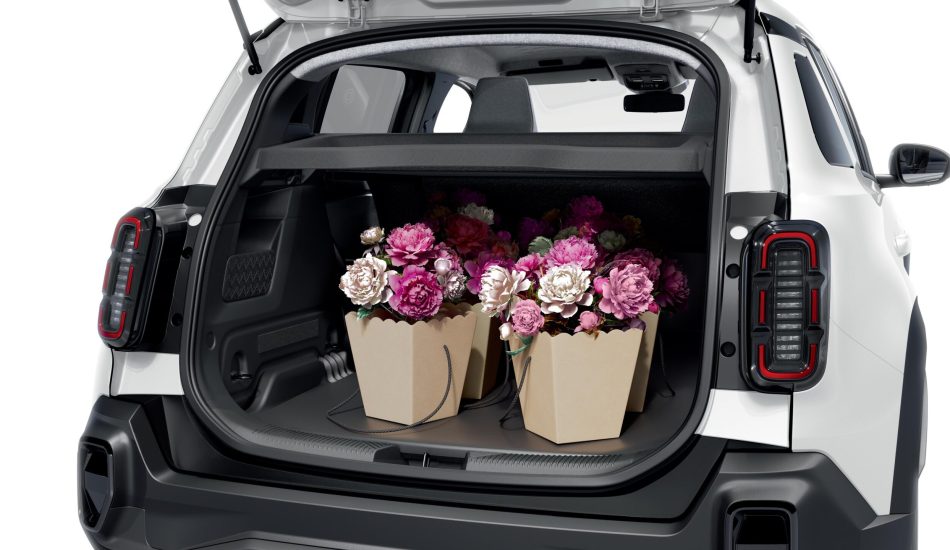 Ansicht vom Kofferraum beim Renault 4 E-Tech Advance