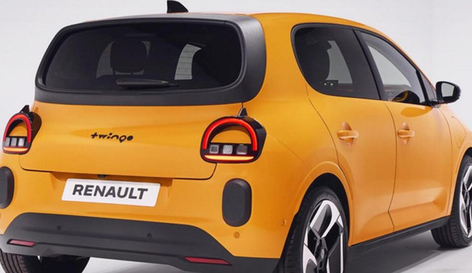 Heck vom Renault Twingo E-Tech Electric