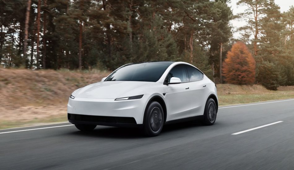 Front des Tesla Model Y Standard