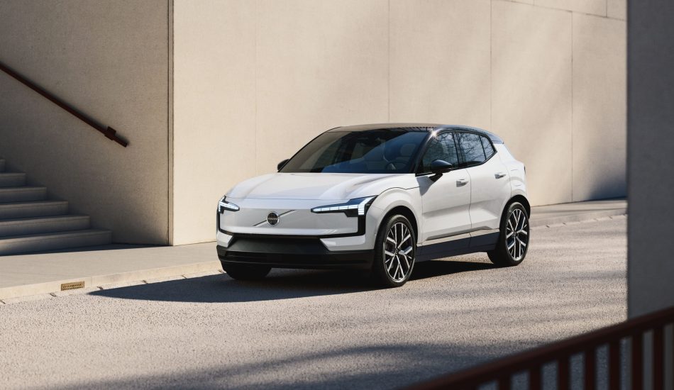 Frontansicht vom Volvo EX30 (2027)